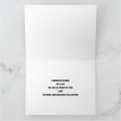 かわいい恐竜の幼稚園の卒業 カード (内部)