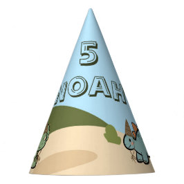 かわいい恐竜の誕生日パーティーハット パーティーハット
