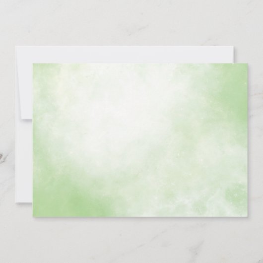 かわいい恐竜の誕生日写真感謝カード サンキューカード (裏面)