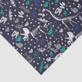 かわいい恐竜の骨格ティッシュペーパー 薄葉紙 (詳細)