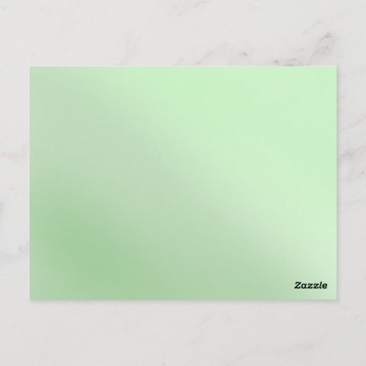 かわいい恐竜ジャングル 学校の子供たちの誕生日パーティー ポストカード (裏面)