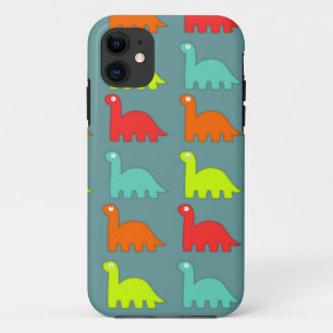 かわいい恐竜パターンiPhone 5の場合 iPhone 11 ケース