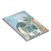 かわいい恐竜ブラントサウルス ノートブック (右側)