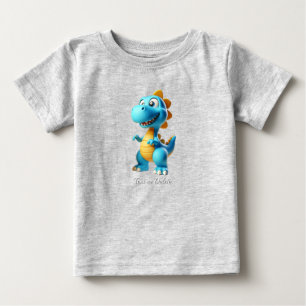 かわいい恐竜ベビーTシャツ ベビーTシャツ