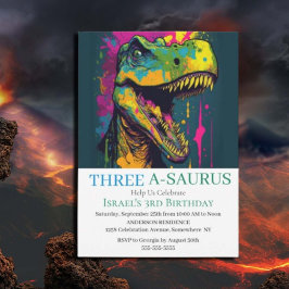 かわいい恐竜Ｔ-ＲＥＸ　ジュラシック・ワールド 招待状