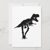 かわいい恐竜Ｔ-ＲＥＸ　ジュラシック・ワールド 招待状 (裏面)
