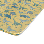 かわいい恐竜 カッティングボード (角)