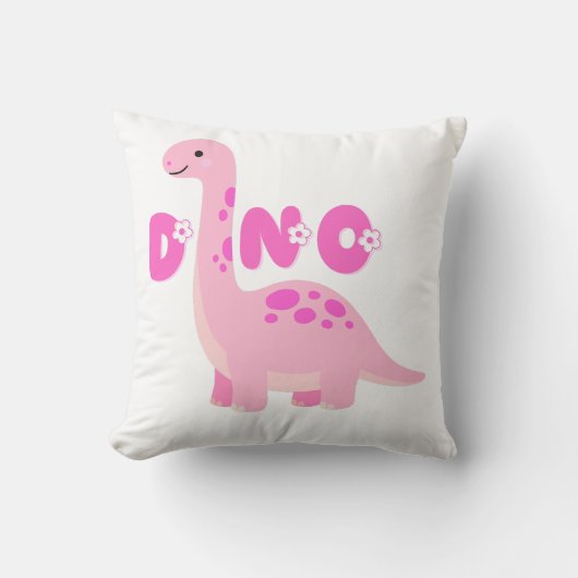 かわいい恐竜 🦕  クッション (正面)