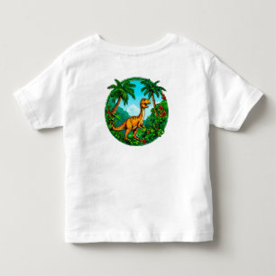 🦖 かわいい恐竜 ジャングルアドベンチャーギフト ✨ トドラーTシャツ