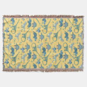 かわいい恐竜 スローブランケット (正面)