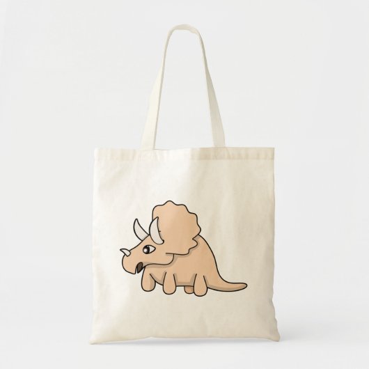かわいい恐竜 トートバッグ (正面)