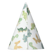 かわいい恐竜 パーティーハット (裏面)