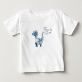 かわいい恐竜 ベビーTシャツ