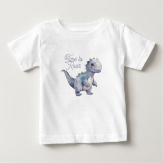 かわいい恐竜 ベビーTシャツ