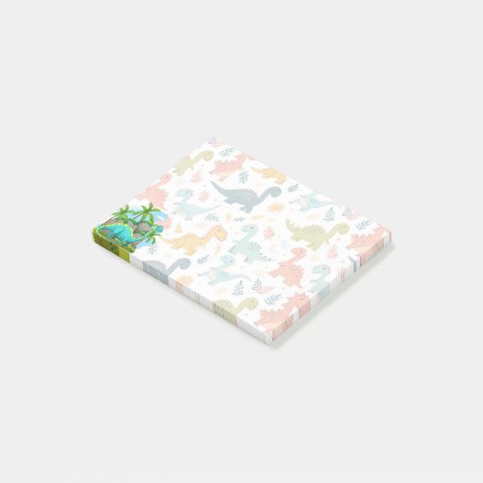 かわいい恐竜 ポストイット (アングル)