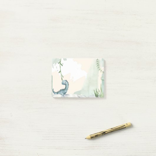 かわいい恐竜 ポストイット (デスク上)