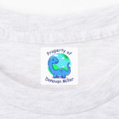 かわいい恐竜 ラベル (貼付)