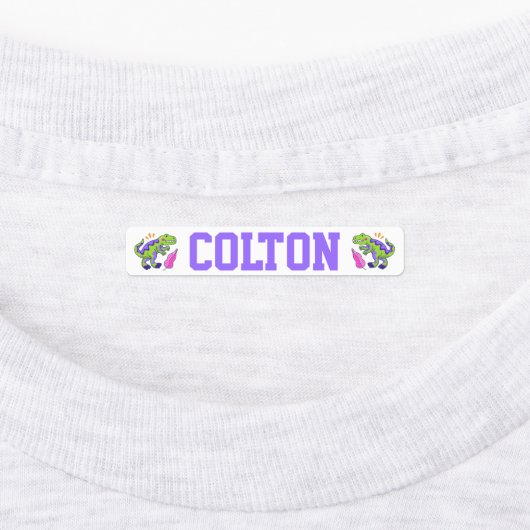 かわいい恐竜 ラベル (貼付)