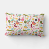 かわいい恐竜 ランバークッション (裏面)