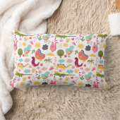 かわいい恐竜 ランバークッション (ブランケット)