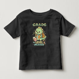 かわいい恐竜 幼稚園の学年レベル解除  トドラーTシャツ