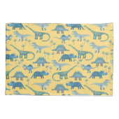 かわいい恐竜 枕カバー (裏面-左)