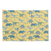 かわいい恐竜 枕カバー (裏面-右)