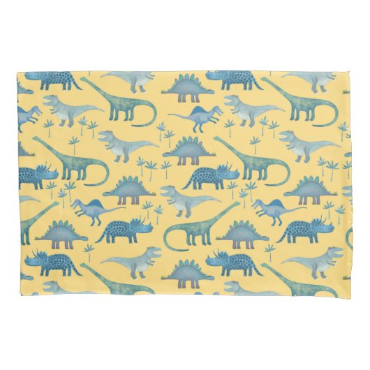 かわいい恐竜 枕カバー (正面左)