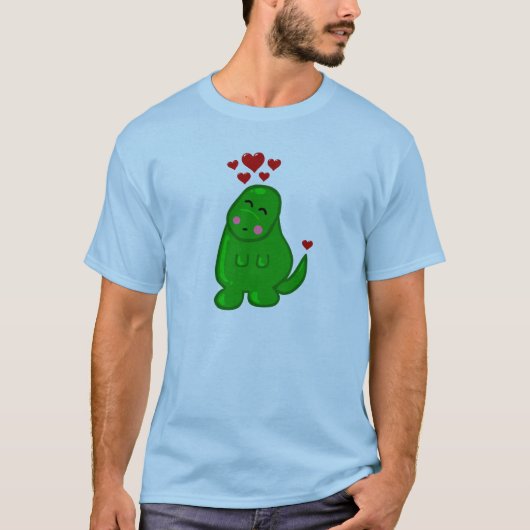 かわいい恐竜 Tシャツ (正面)