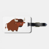 かわいい恥ずかしがり屋の漫画家 ラゲッジタグ (裏面横)