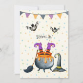 かわいい悪いおもしろいが醸造ハローウィンパーティ 招待状 (裏面)