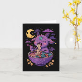 かわいい悪魔ラーメン パステルB カード (黄色い花)