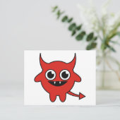 かわいい悪魔 ポストカード (スタンド正面)
