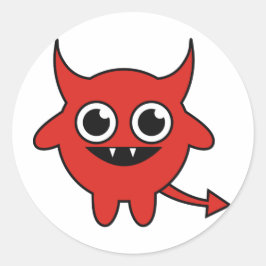 かわいい悪魔 ラウンドシール
