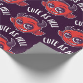 かわいい悪魔 ラッピングペーパー (角)