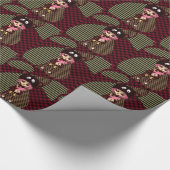 かわいい悲しいかわいいガールピンキーP by LeahG ラッピングペーパー (角)