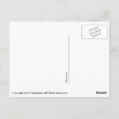 かわいい悲しい目のシーズー(犬)TZU子犬はがき ポストカード (裏面)