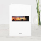 かわいい悲しそうな顔の犬に毛皮を失うことが愛される カード (裏面)