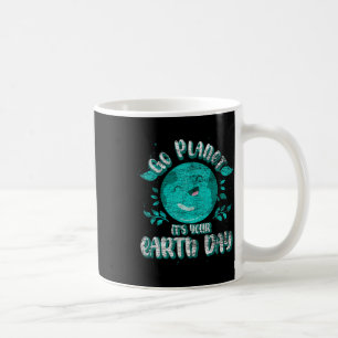 かわいい惑星おもしろい誕生日行く惑星その地球 コーヒーマグカップ