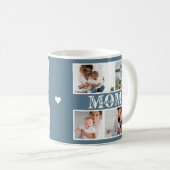 かわいい愛してるお母さんの日の写真 コーヒーマグカップ (正面右)