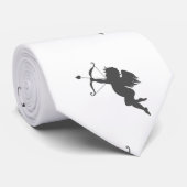 かわいい愛のシルエット ネクタイ (ロール)