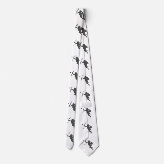 かわいい愛のシルエット ネクタイ (裏面)