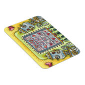 かわいい愛のハート販売機を探すロボット マグネット (右側)