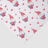 かわいい愛のパターン、格言とハート 薄葉紙 (詳細)