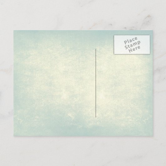 かわいい愛のフクロカップルは日付ポストカードを保存する 案内ポストカード (裏面)