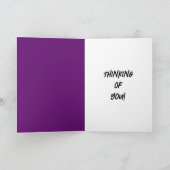 かわいい愛らしいかわいいハロウィンウィッチ カード (内部)