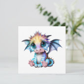 かわいい愛らしいかわいいベビードラゴン シーズンカード (スタンド正面)