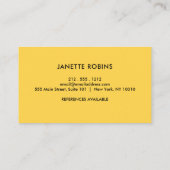 かわいい愛らしいベビーおもちゃナニーチャイルドケア 名刺 (裏面)