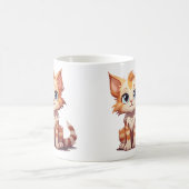 かわいい愛らしいベビーアニマルコーヒーマグ コーヒーマグカップ (中央)