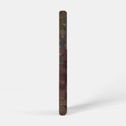 かわいい愛らしいヴィンテージスタイルチビ（小さくかわいく書いた感じ）かわいいガールアート SAMSUNG GALAXYケース (右側面)